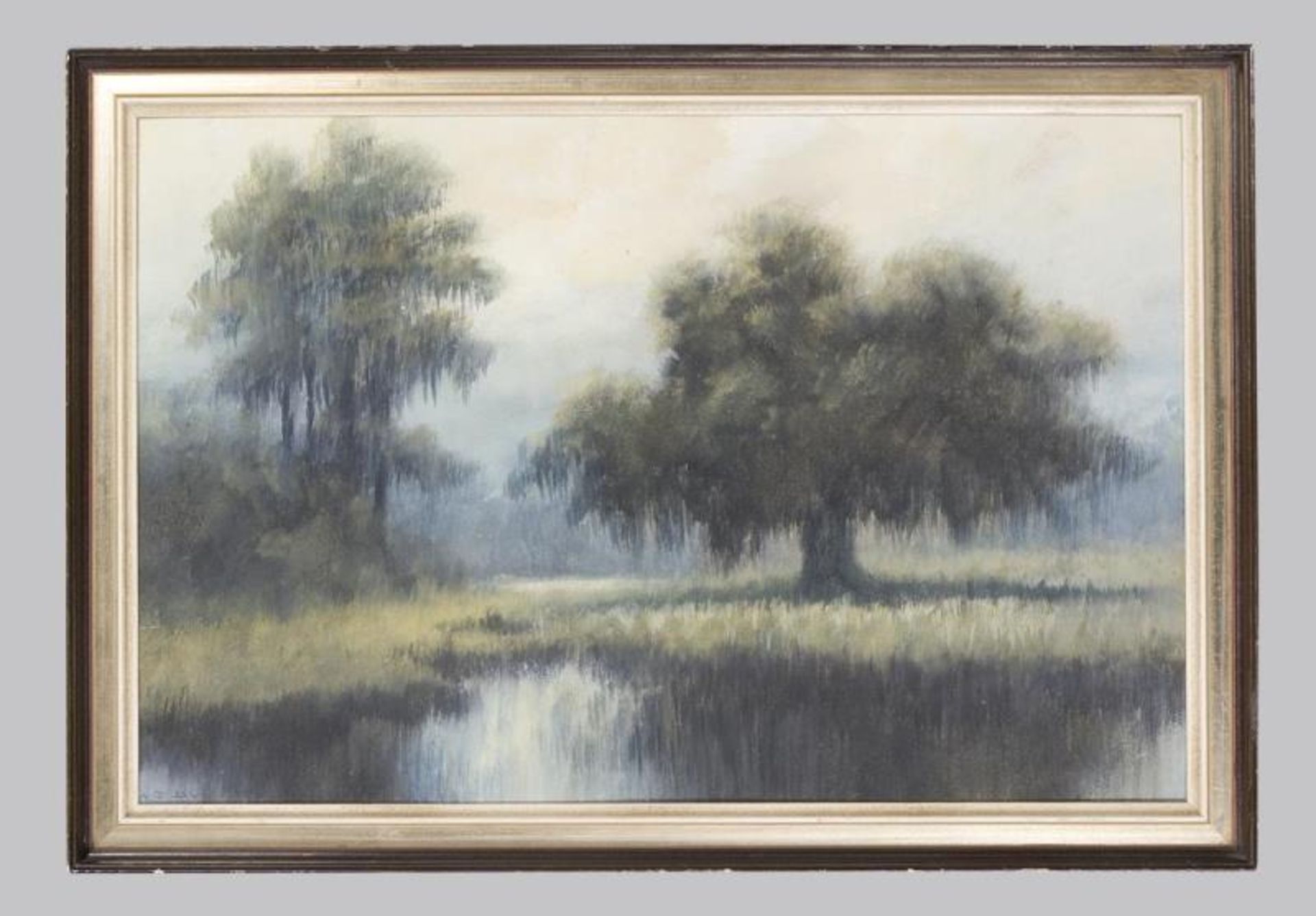 DRYSDALE, Alexander John (1870 Marietta - 1934 New Orleans). Stimmungsvolle Landschaft. - Bild 2 aus 4
