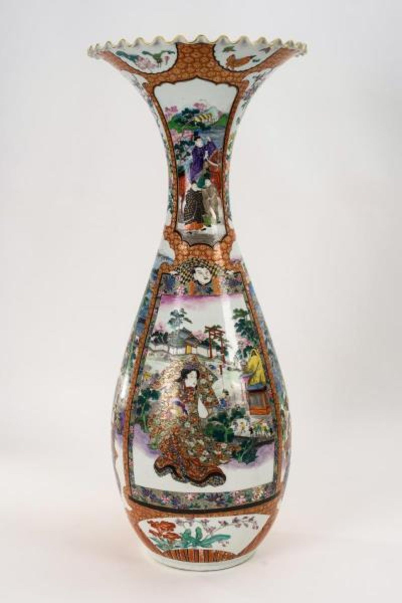 Große Imari-Vase - Bild 9 aus 11