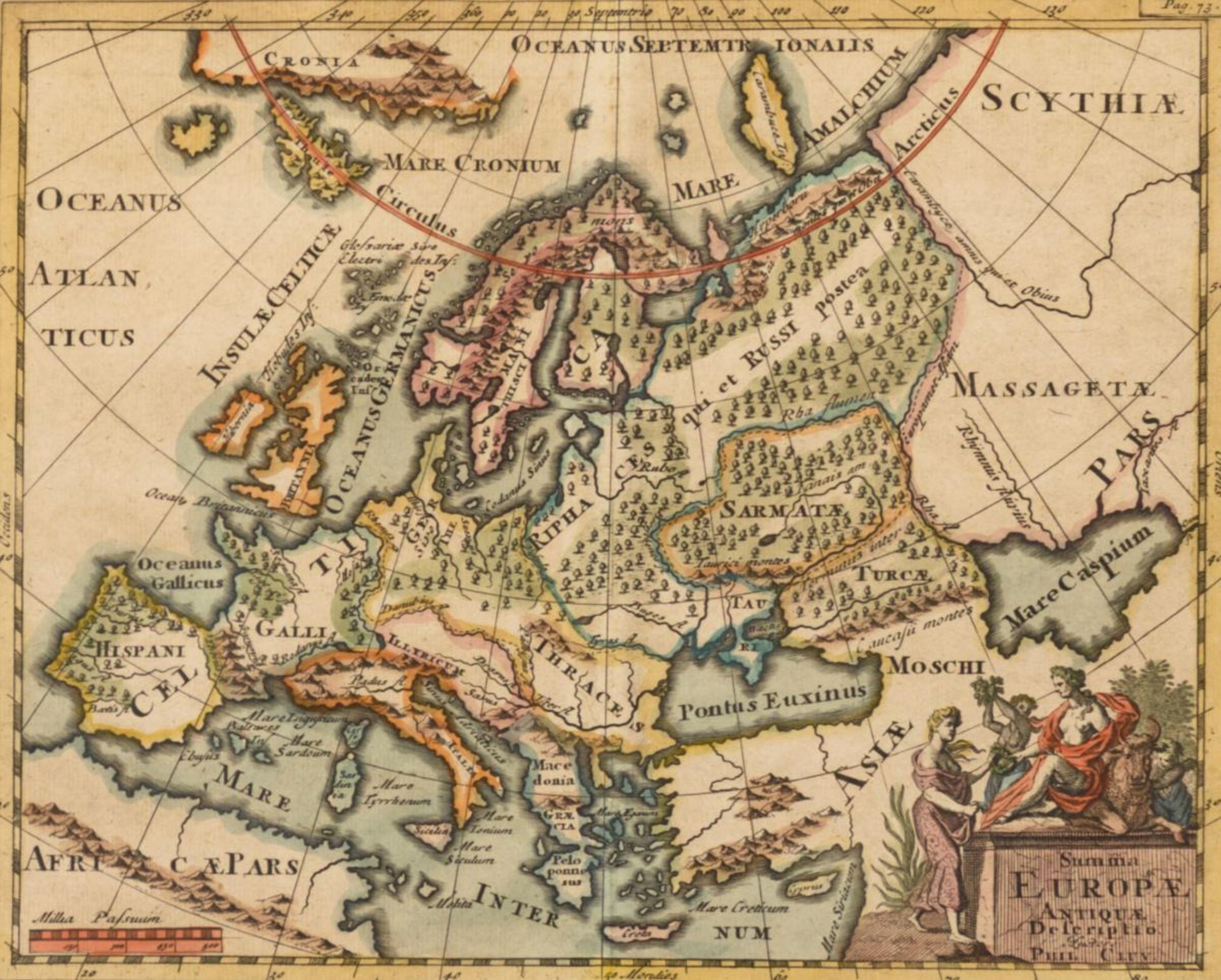 2 Landkarten von Husum und Europa - Bild 3 aus 3