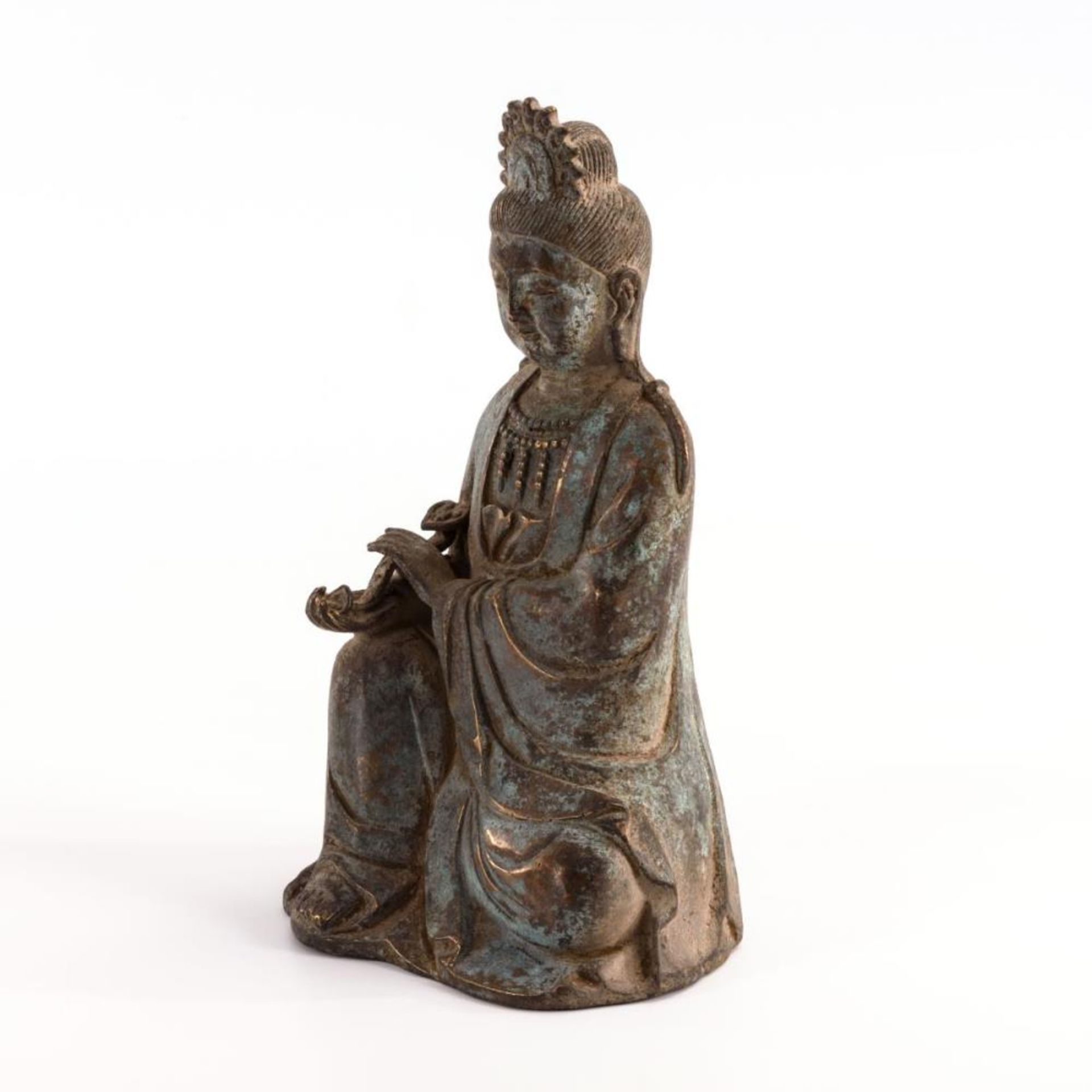 Guanyin mit Ruyi-Zepter - Bild 2 aus 4