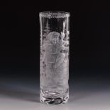Stangenglas mit Zwergenmotiv
