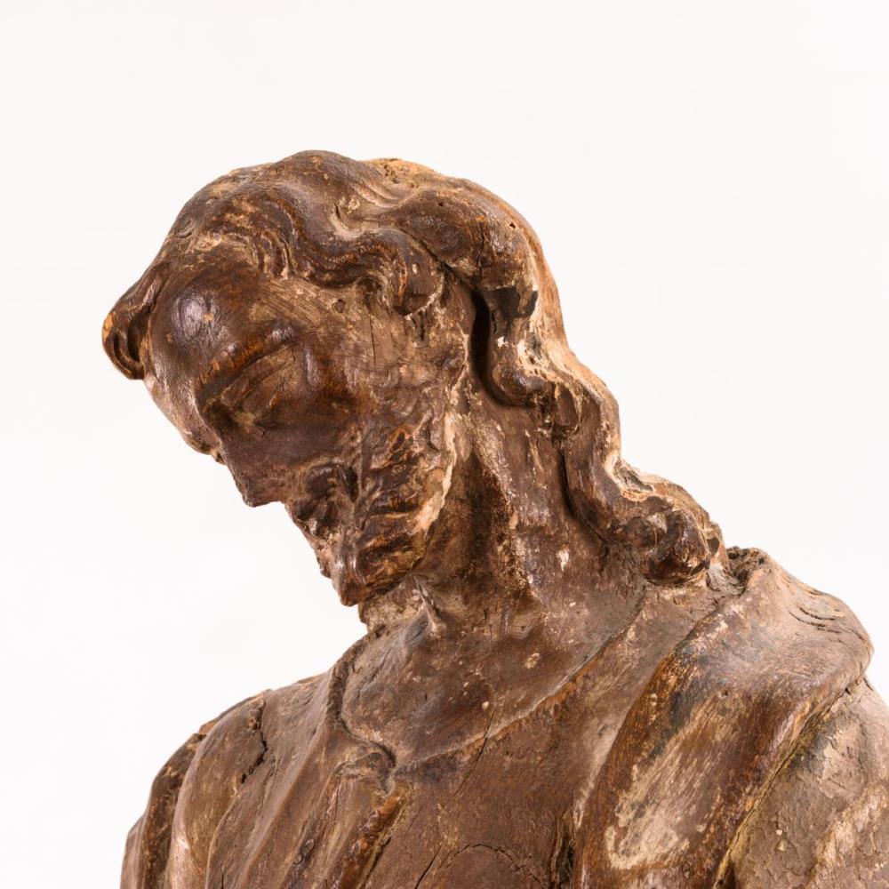 Gro&#223;e Schnitzfigur: Christus - Image 3 of 5