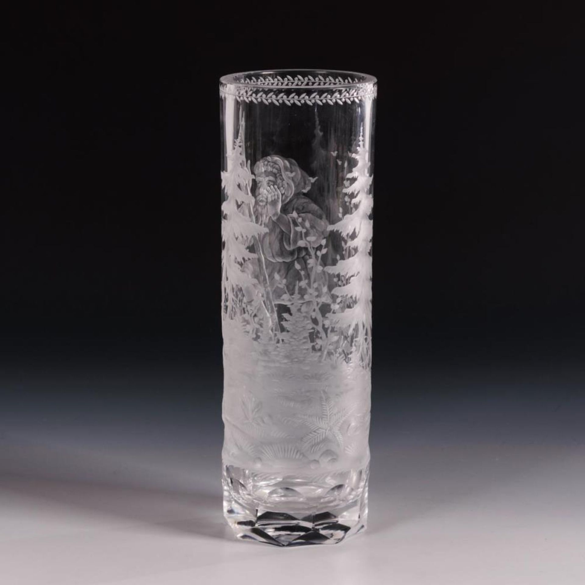 Stangenglas mit Zwergenmotiv - Bild 3 aus 4