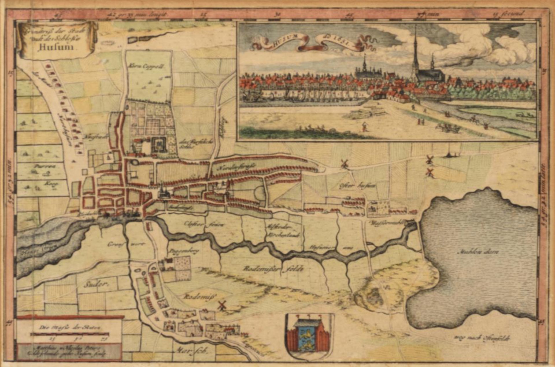 2 Landkarten von Husum und Europa - Bild 2 aus 3