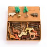 Miniaturspielzeug Zoo