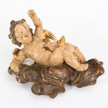 Putto auf einer Wolke