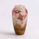 Jugendstil-Vase mit Wickendekor