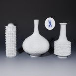 Drei Design-Vasen
