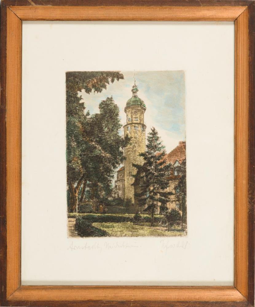 5 Ansichten von Paulinzella und Arnstadt - Image 5 of 6