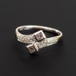 Ring mit Brillanten und Diamanten