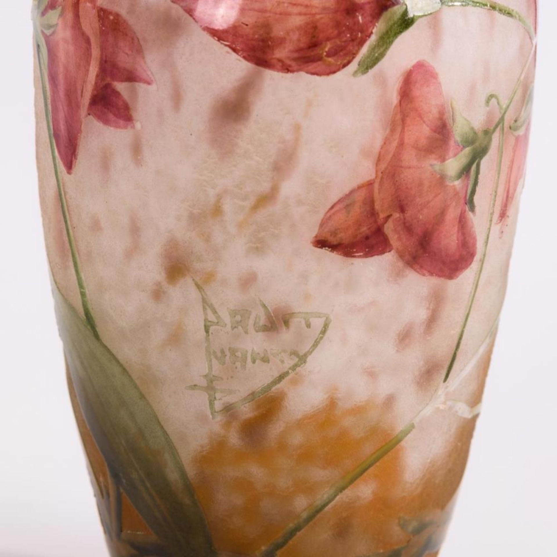 Jugendstil-Vase mit Wickendekor - Bild 6 aus 6