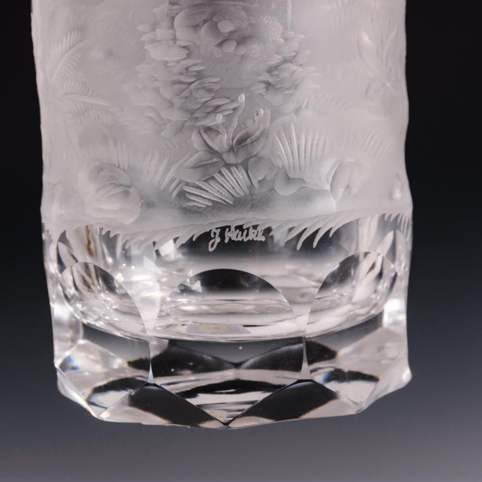 Stangenglas mit Zwergenmotiv - Bild 4 aus 4