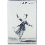 Ausstellungsplakat &quot;Goya - Zeichnungen und Druckgraphik&quot;