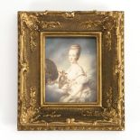 Miniaturportr&#228;t: Marie-Antoinette als Hebe