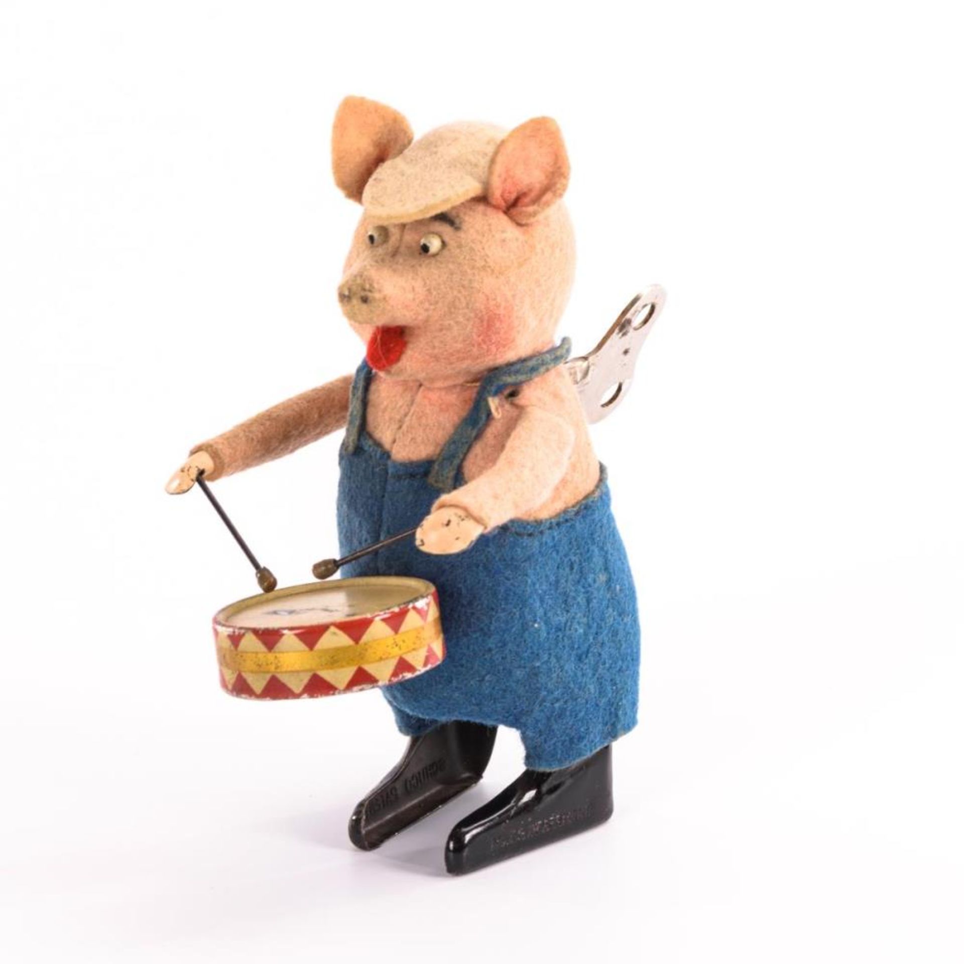 Walt-Disney-Schweinchen als Trommler - Bild 2 aus 2