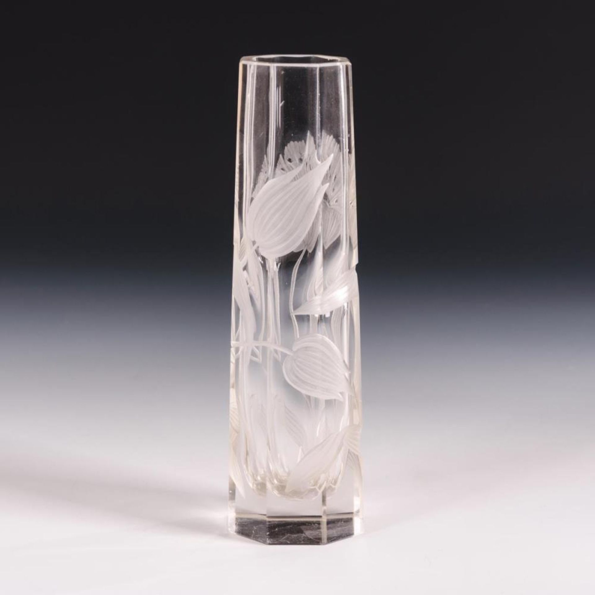Jugendstil-Vase mit Mohndekor - Bild 2 aus 3