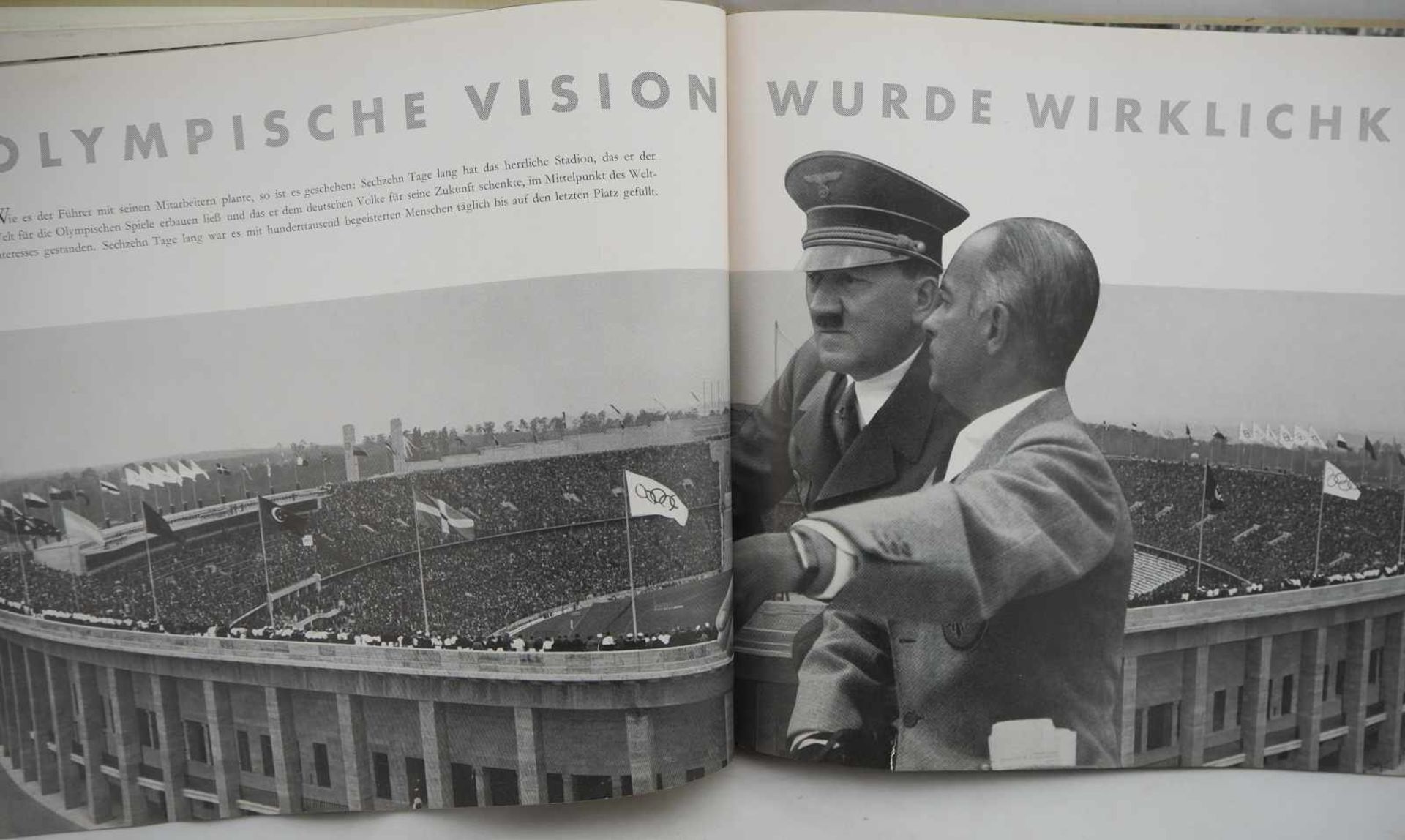 Buch "Olympische Spiele Berlin 1936"Vorkriegskatalog der Olympischen Spiele Berlin 1936 mit - Bild 2 aus 3