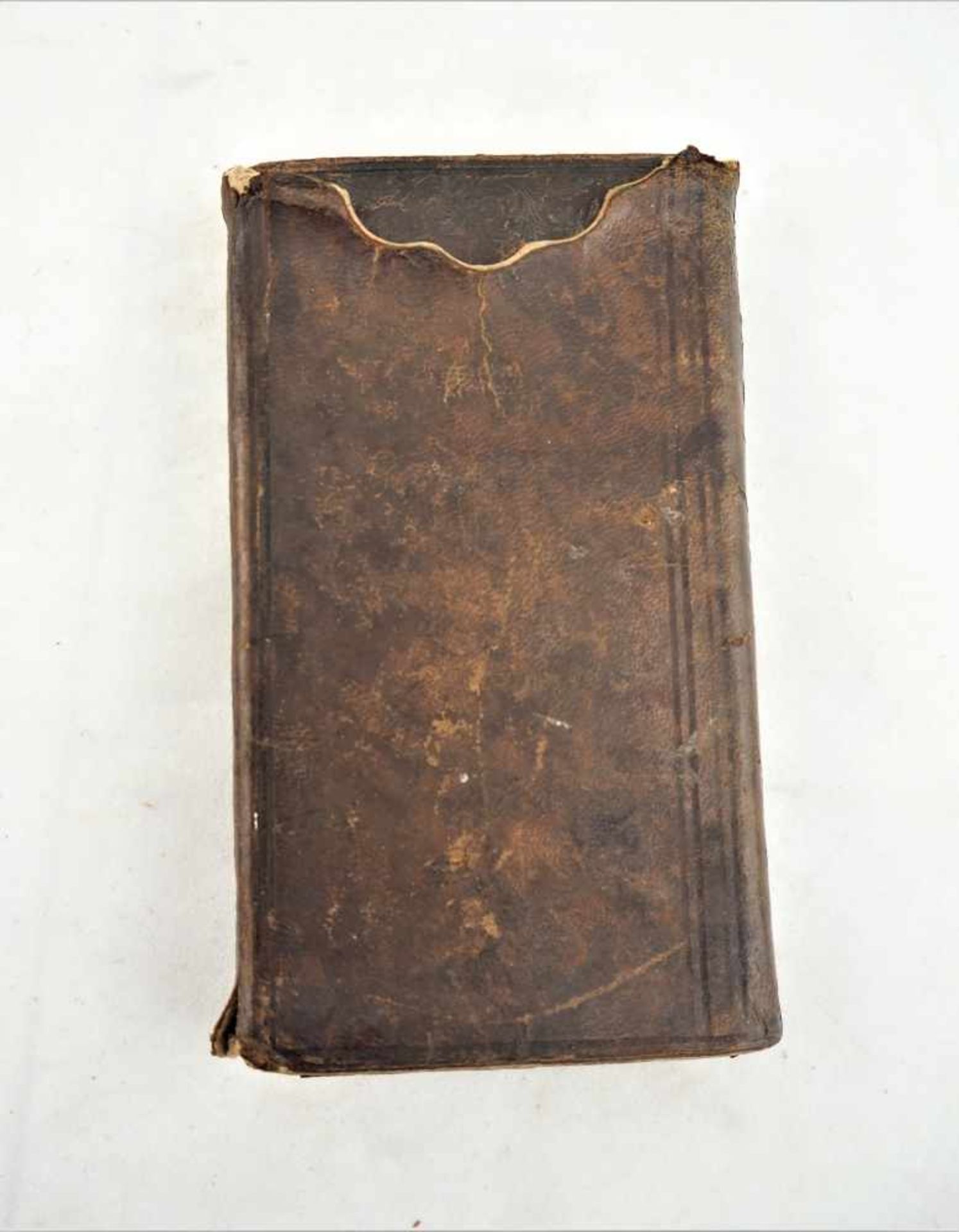 Gebetbuch im original Leder-Etui - handgeschrieben (deutsch) dat. 1800Guter Zustand mit echten - Bild 6 aus 6