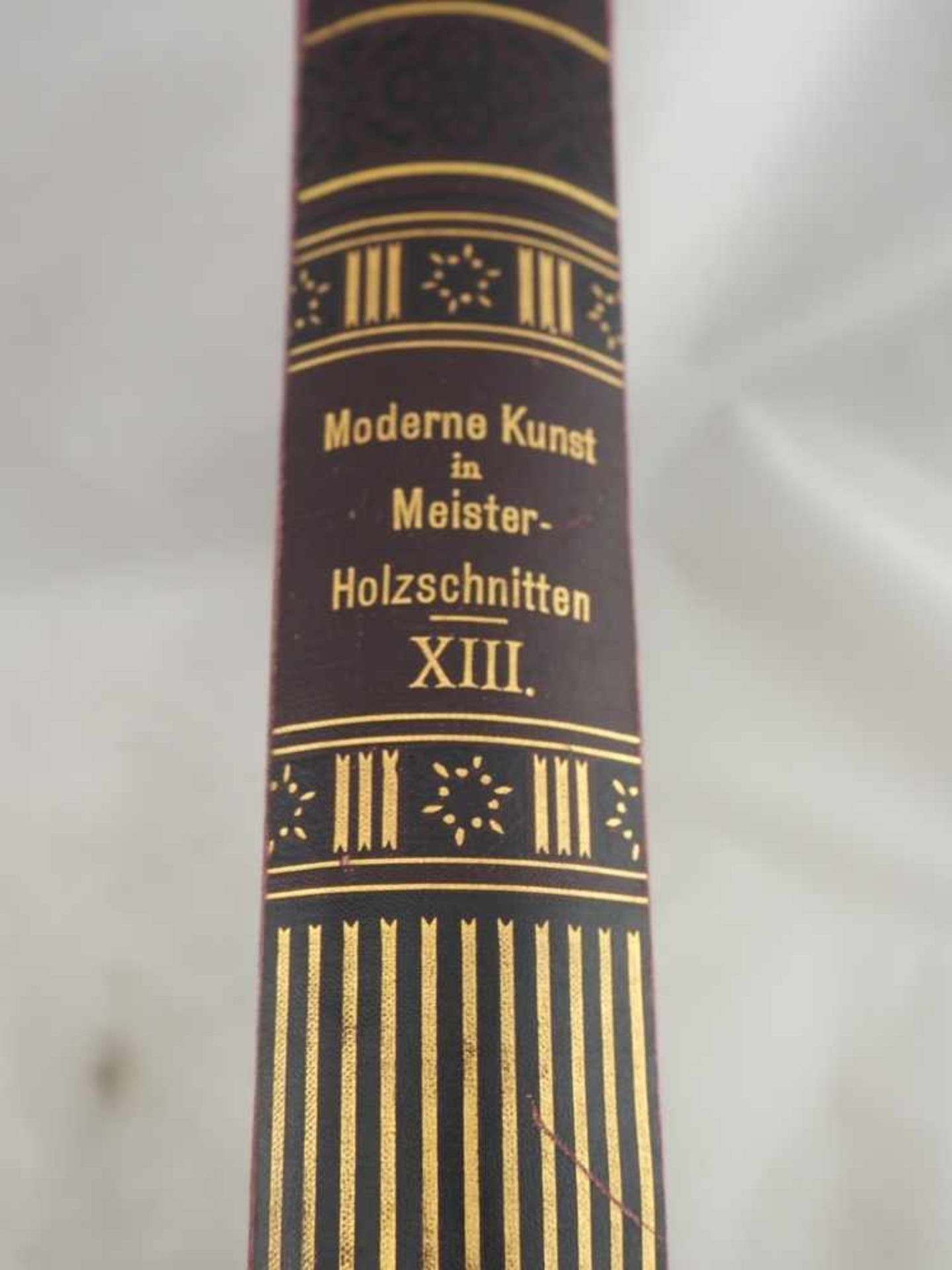 Buch: Moderne Kunst in Meister-Holzschnitten XIII. Band, Nach Gemälden und Sculpturen berühmter - Bild 2 aus 7