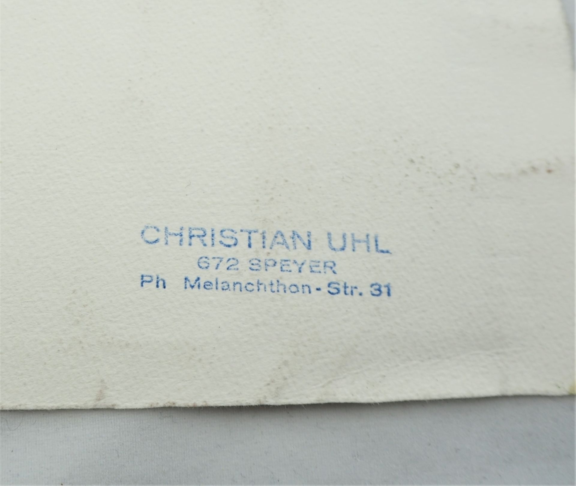 Christian Uhl (*1959) - Sitzender weiblicher Akt 1979Mischtechnik auf Papier, signiert u - Bild 4 aus 4