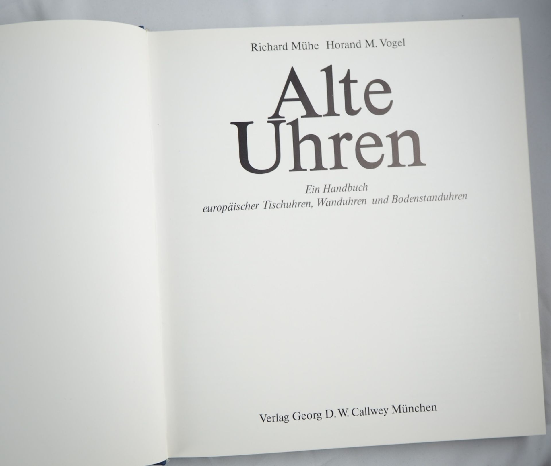 Konvolut Bücher zum Thema Uhren, 6 Stückwichtige Literatur für den Sammler und Liebhaber - Bild 6 aus 7