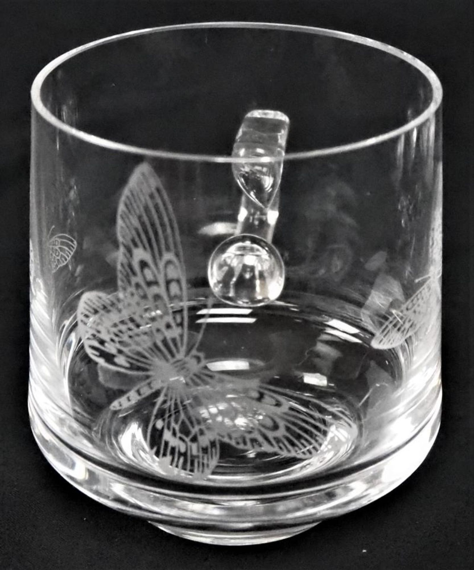 Bowleset 13 teiligGebrauchsglas, dekoriert12 Gläser, 1 SchüsselGuter Zustand - Bild 2 aus 2