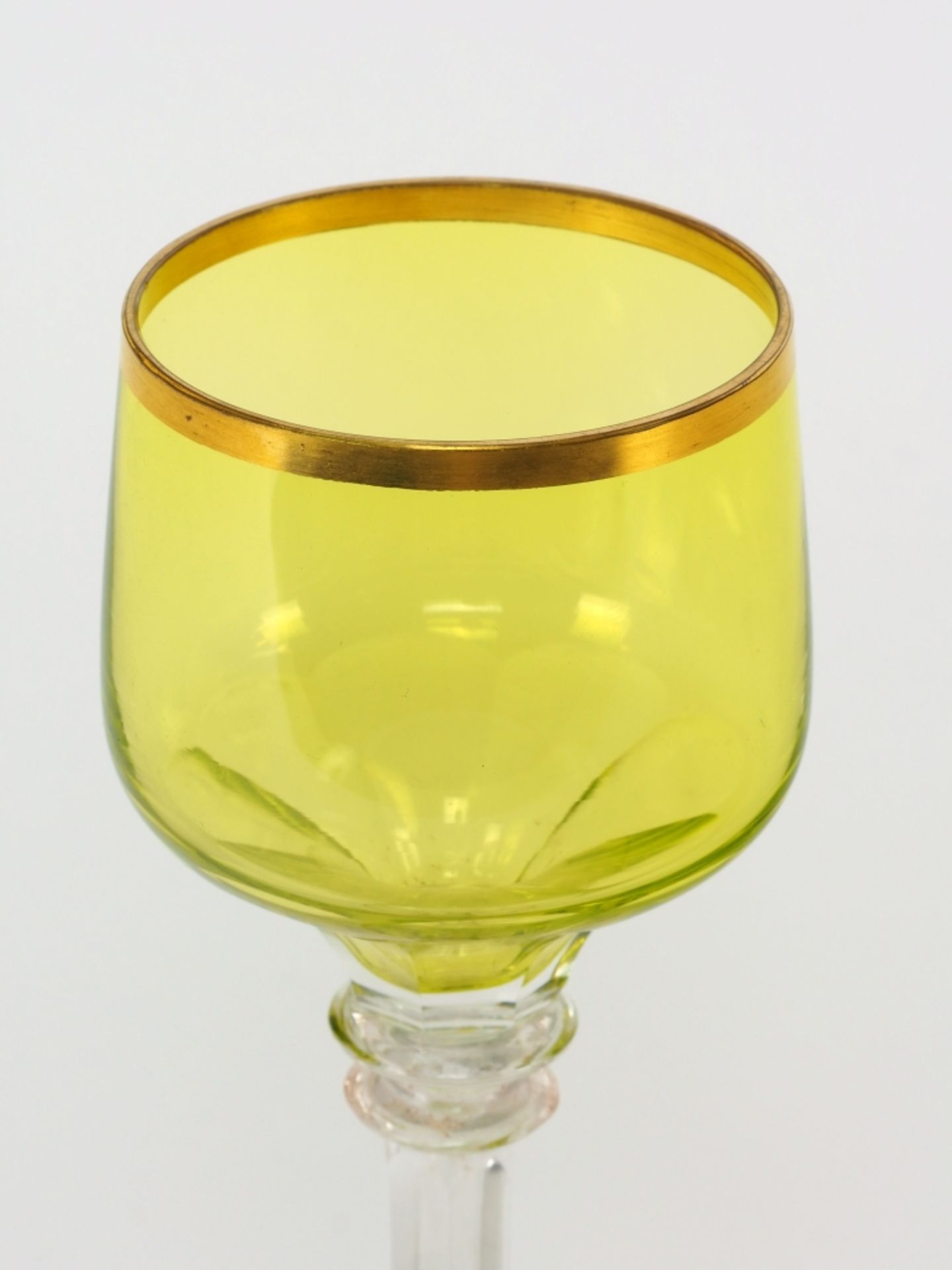 Weinglas um 1900 - Bild 2 aus 2