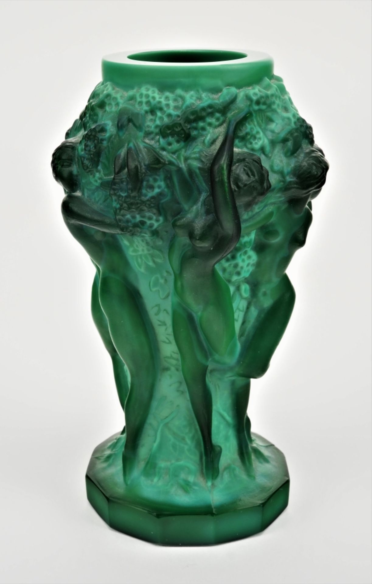 Vase, Schlevogt, Gablonz, um 1920