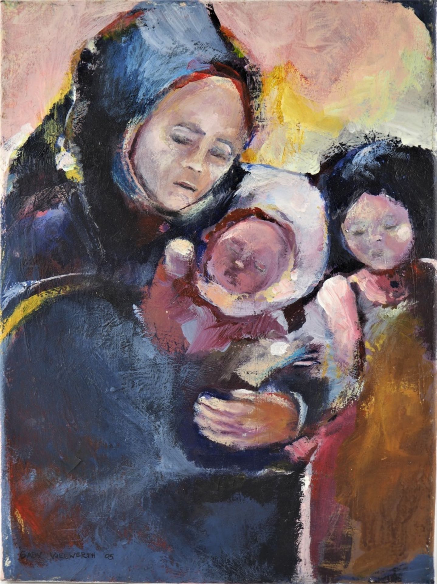 Gaby Vielwerth - Inuit-Familie