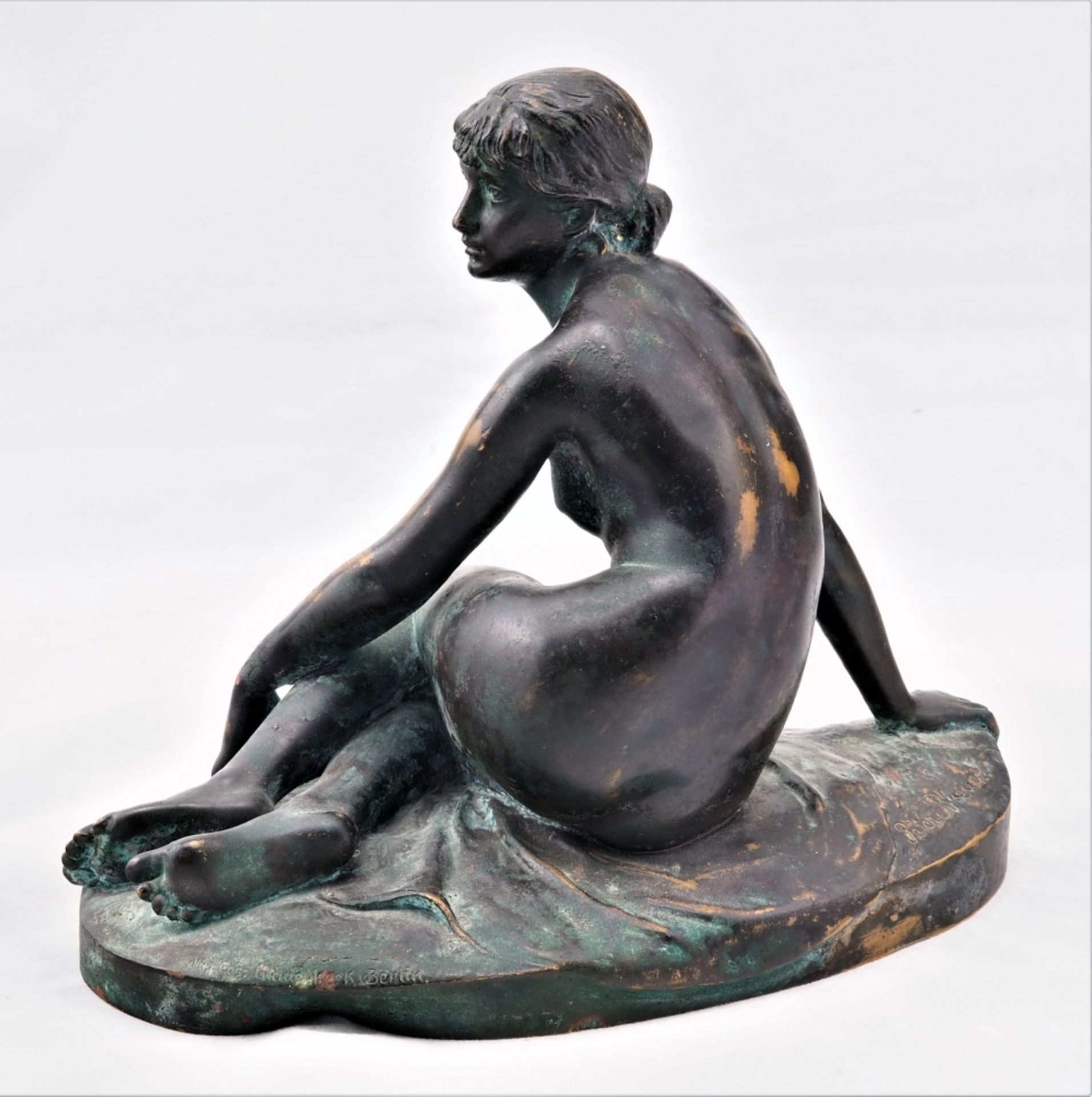 Breuer, Peter (1856, Köln - 1930, Berlin), "Der Frühling" Damenakt - Bild 2 aus 5