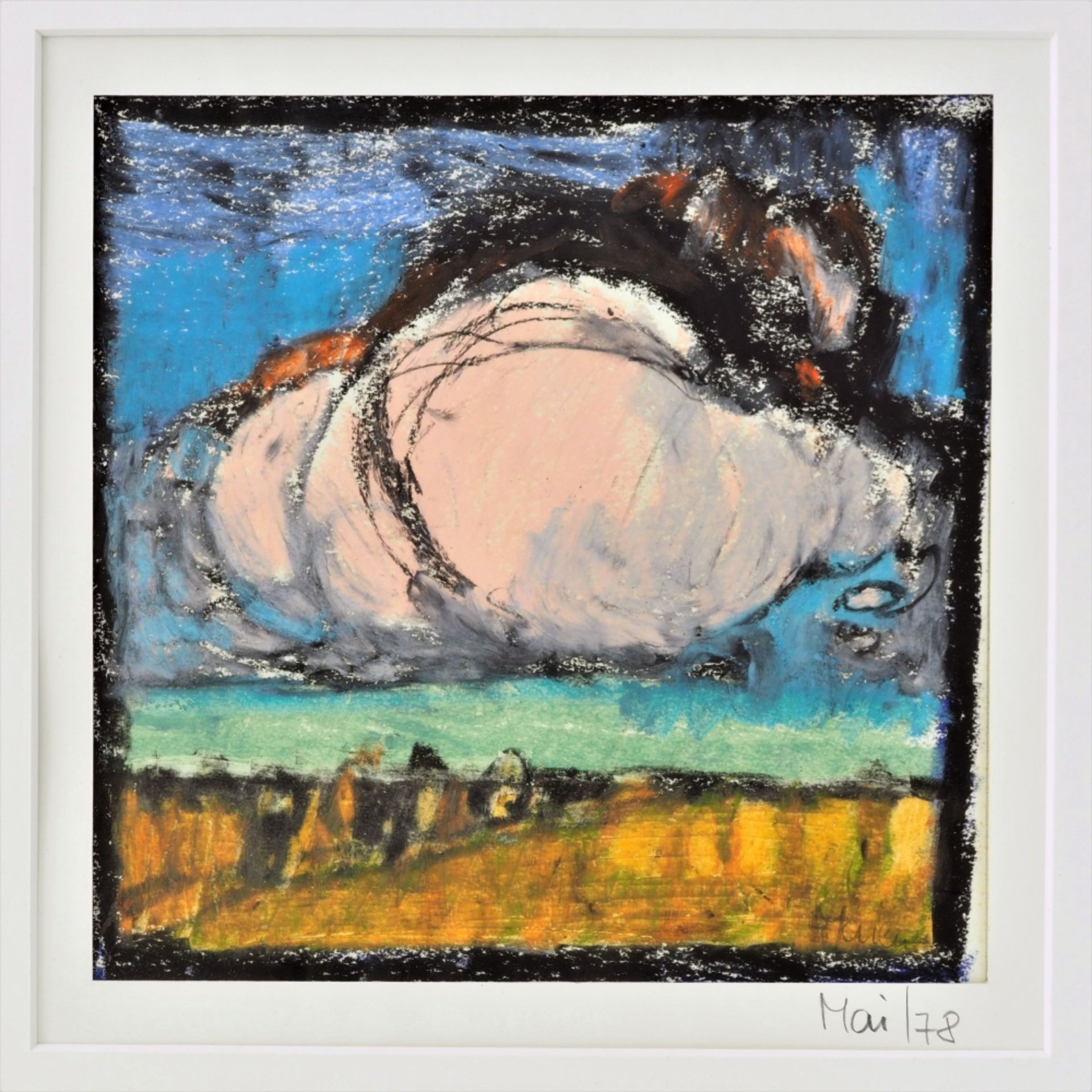 Peter Maien (1916, Stuttgart - 1989, Altheim) - "Wolken", 1978