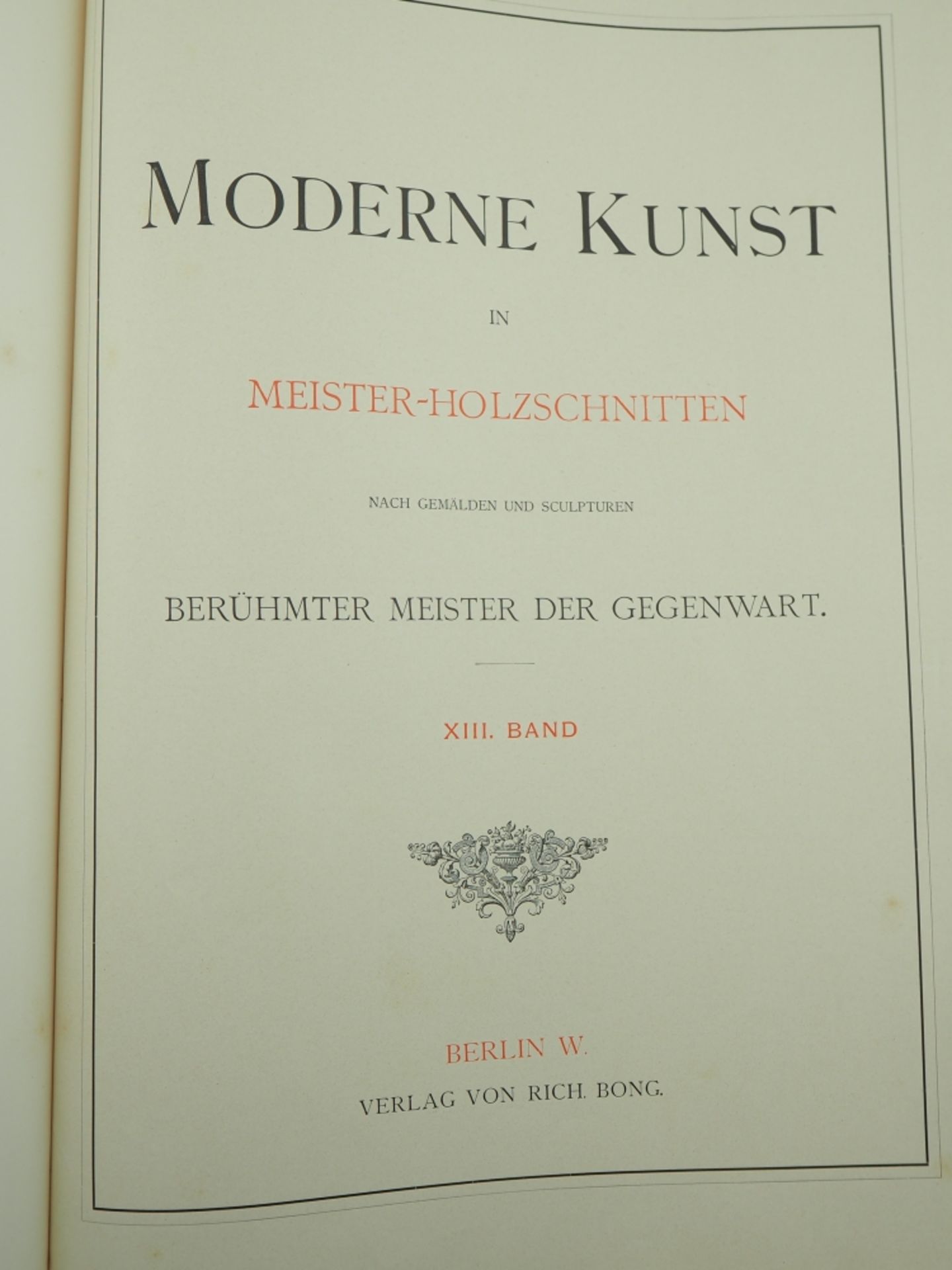 Buch: Moderne Kunst in Meister-Holzschnitten XIII. Band, Nach Gemälden und Scul - Bild 3 aus 7