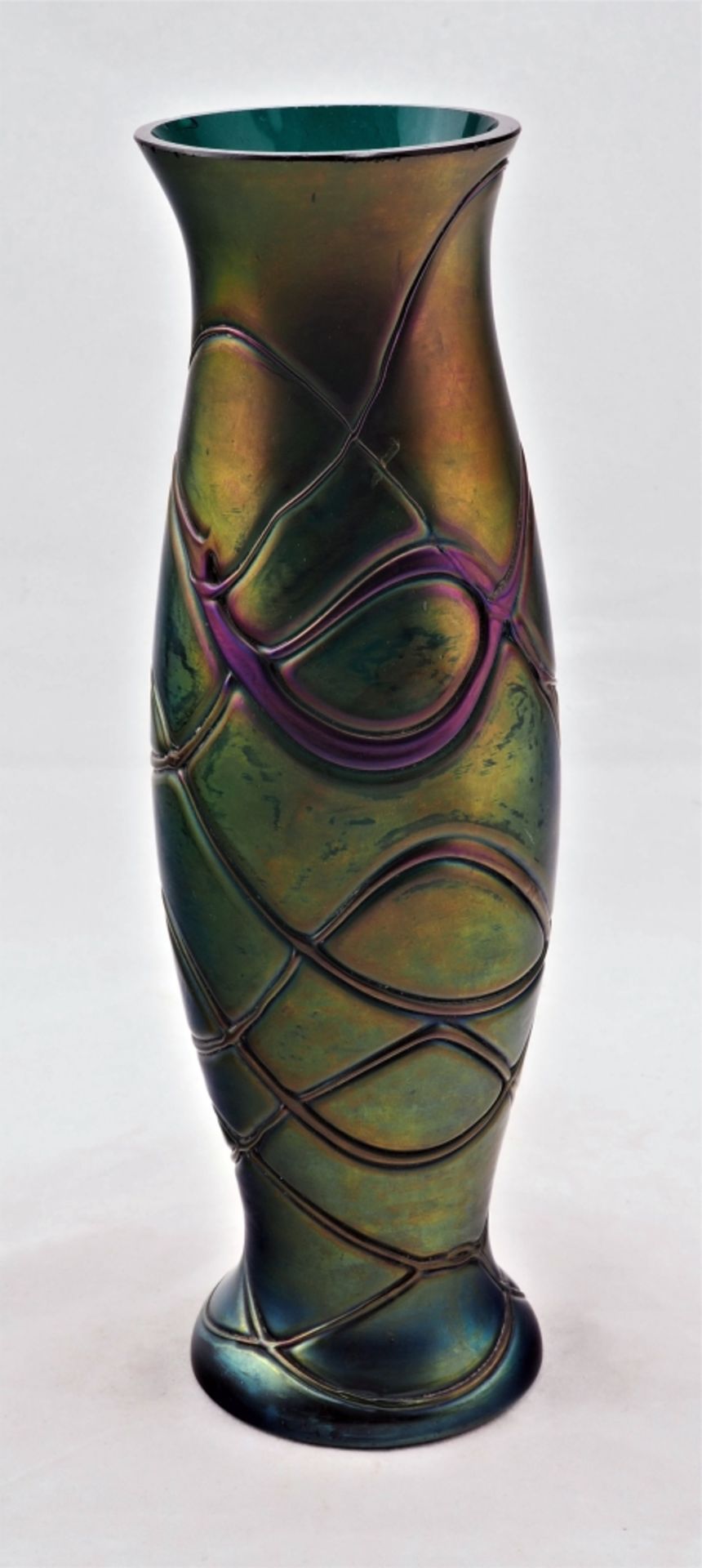 Vase, W. Habel, Teplitz, um 1900