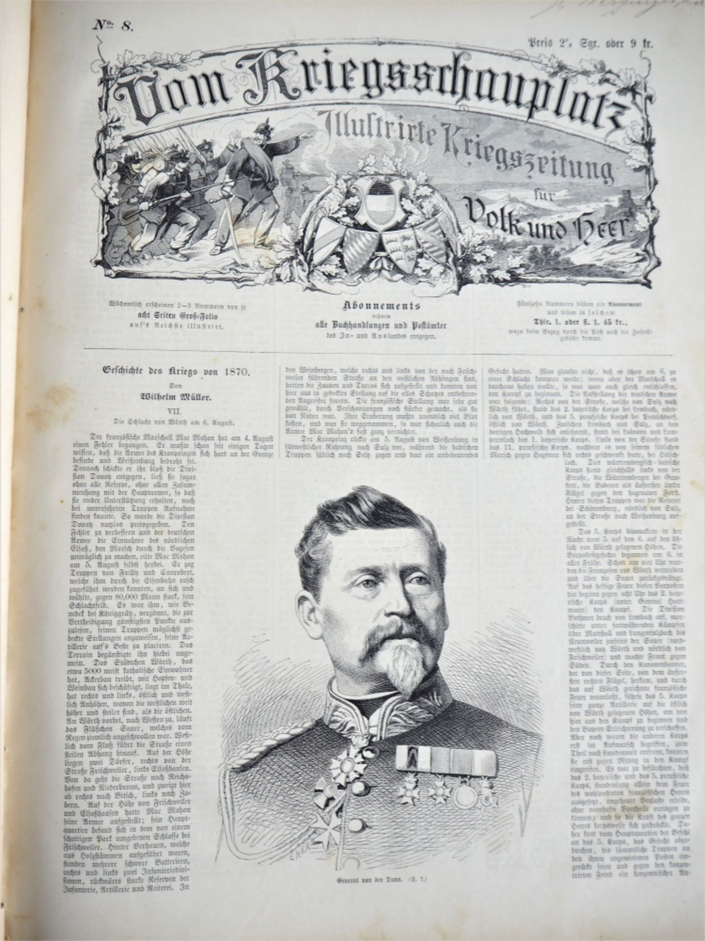 Gebundene Zeitschriften, 1870er Jahre, 3 Bände - Bild 6 aus 9