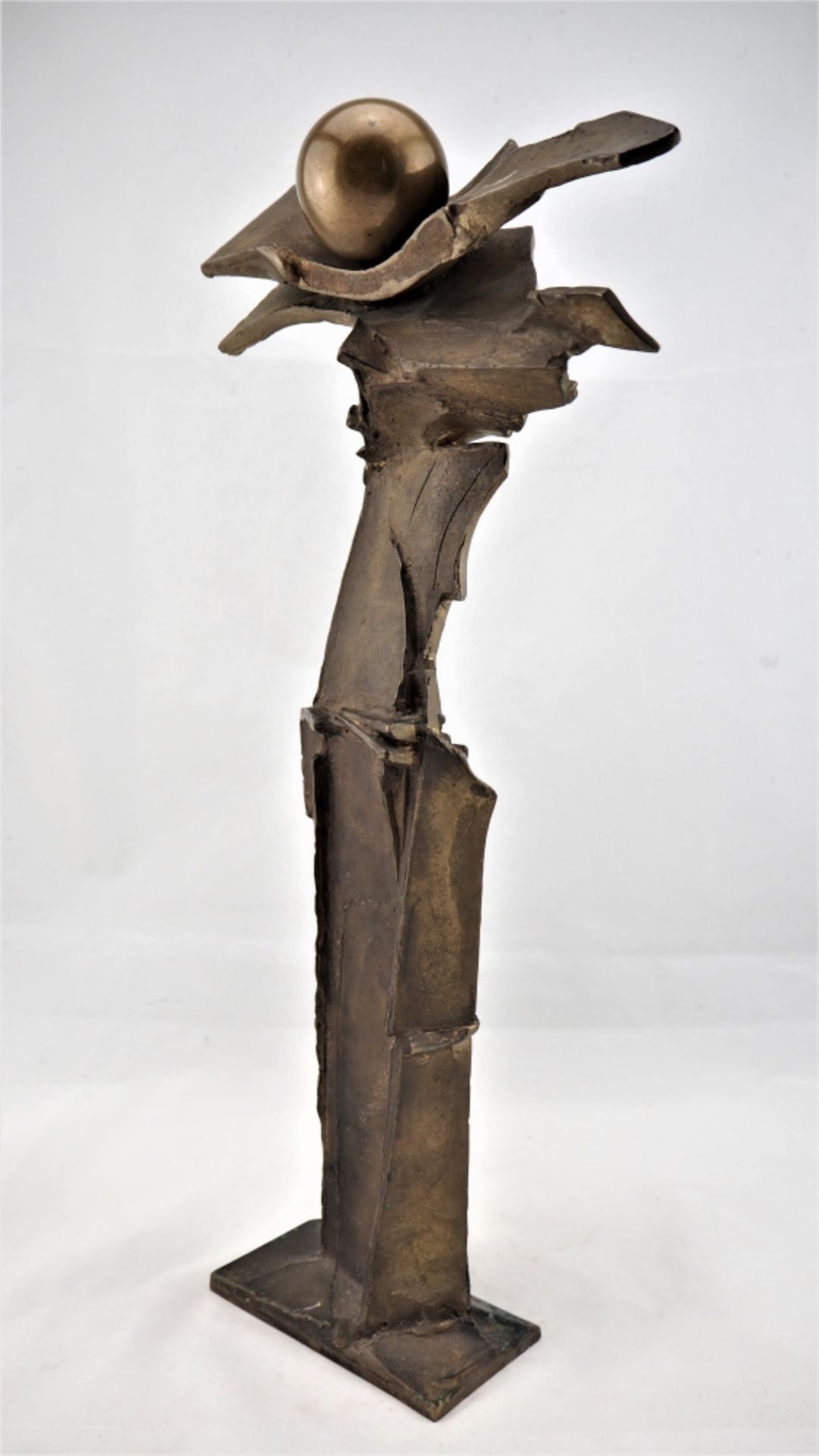Karl Halt Trossbach (1941 - 2018, Berlin) - abstrakte Bronze Skulptur - Bild 2 aus 6