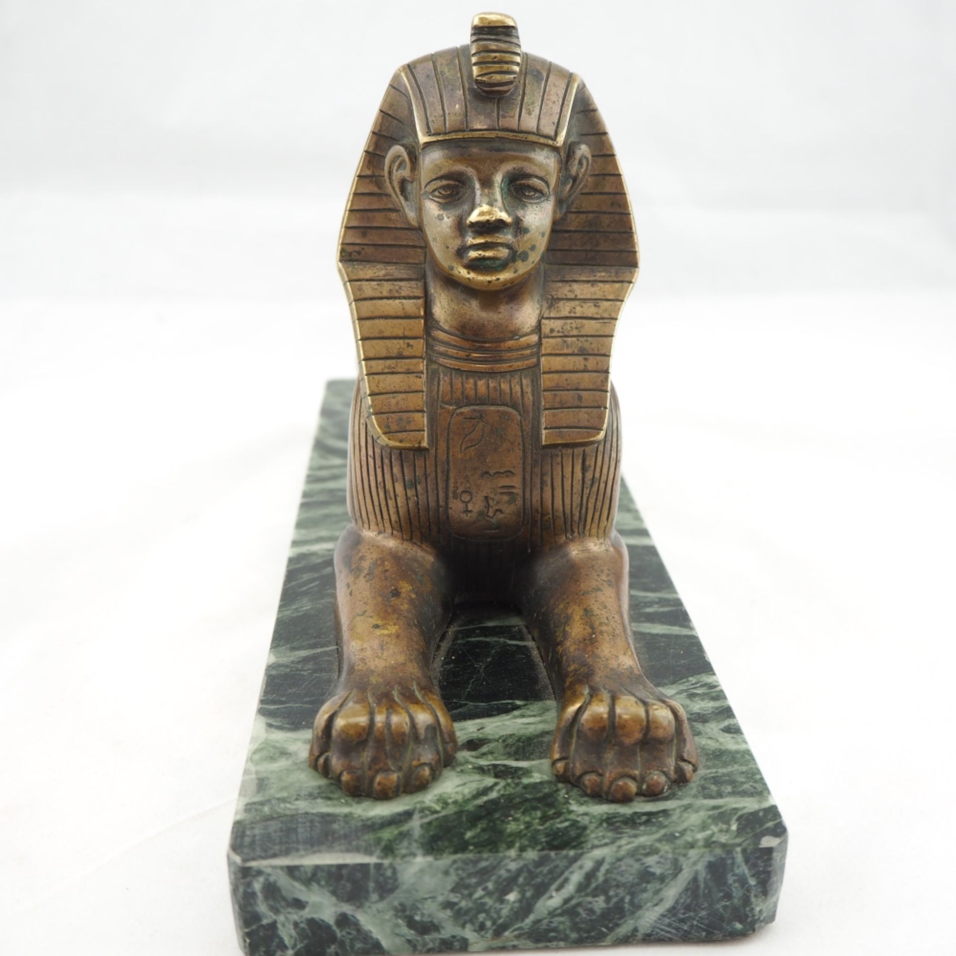 Bronze-Skulptur Sphinx um 1900 - Bild 2 aus 4