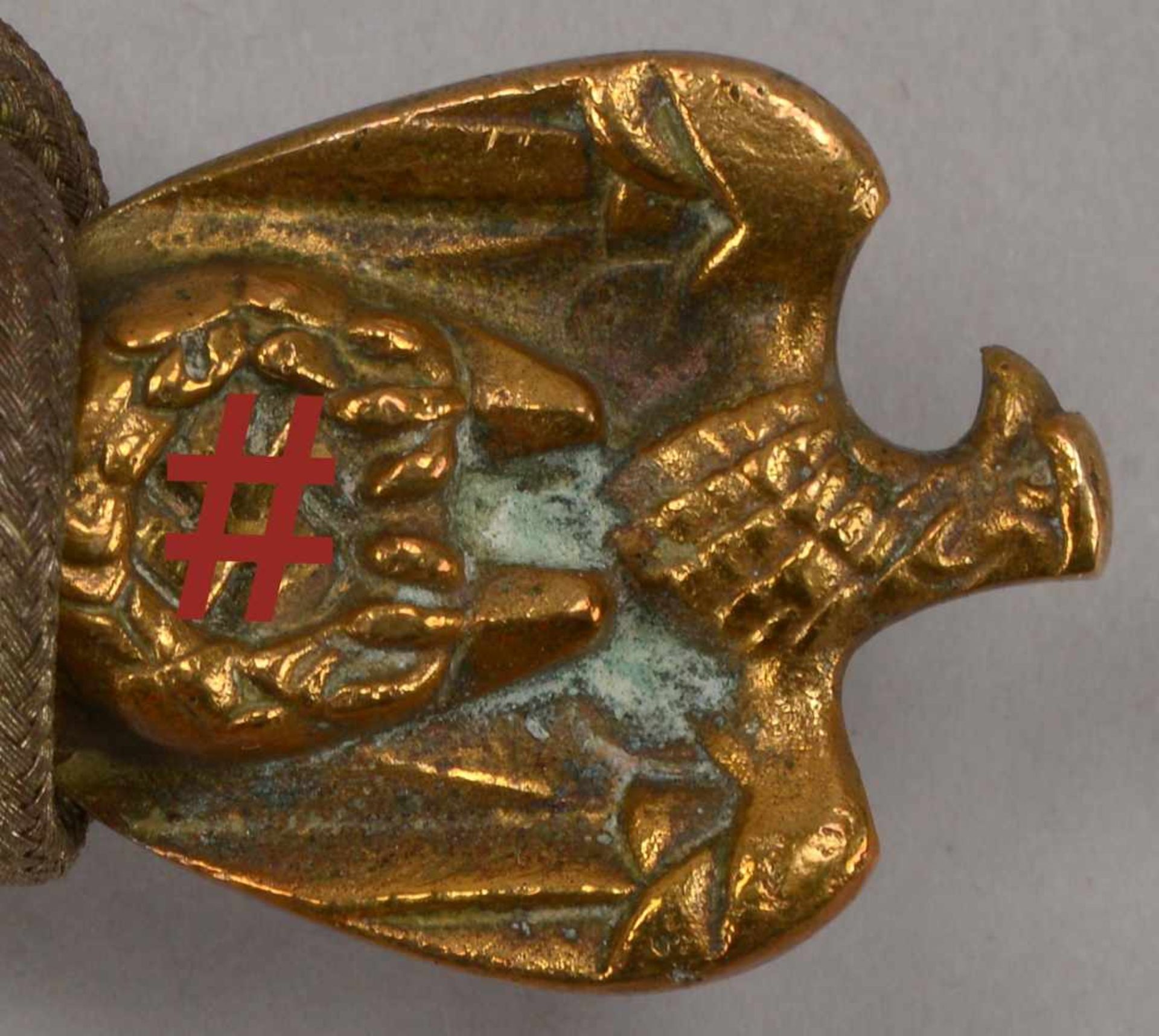 Marinedolch ('III. Reich'), original Eickhorn, Solinger Klinge mit Ätzdekor, heller Griff mit - Bild 3 aus 6