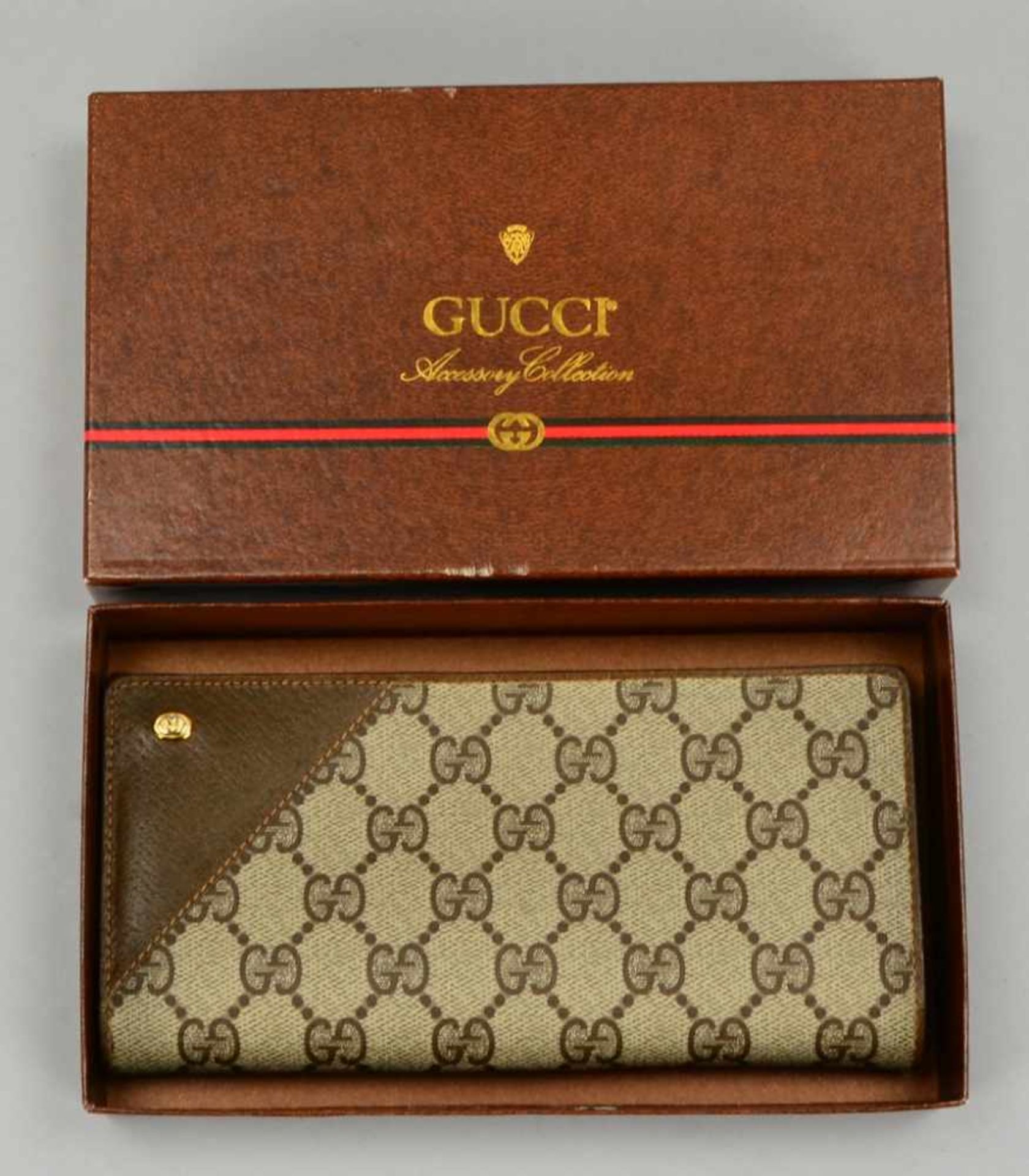 Gucci Accessory Collection, Portemonnaie/Börse, Teilleder, neuwertiger Zustand (unbenutzt), in