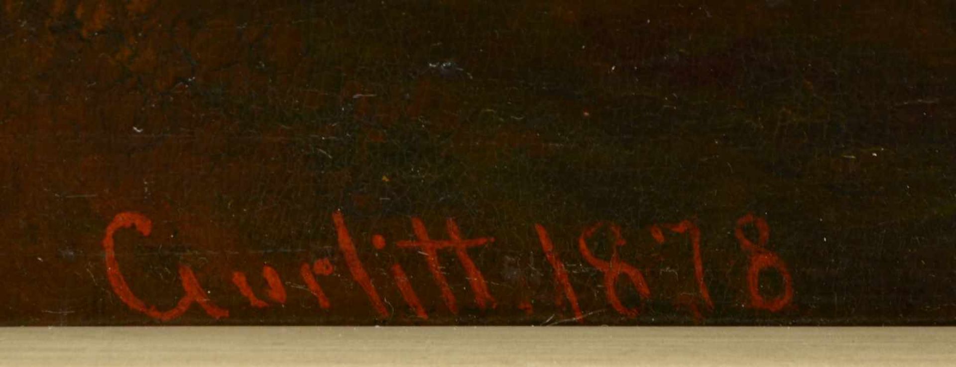 Gurlitt, Louis (aka Heinrich Louis Theodor Gurlitt, 1812 Altona - Naundorf 1897), 'Rückweg aus dem - Bild 2 aus 3