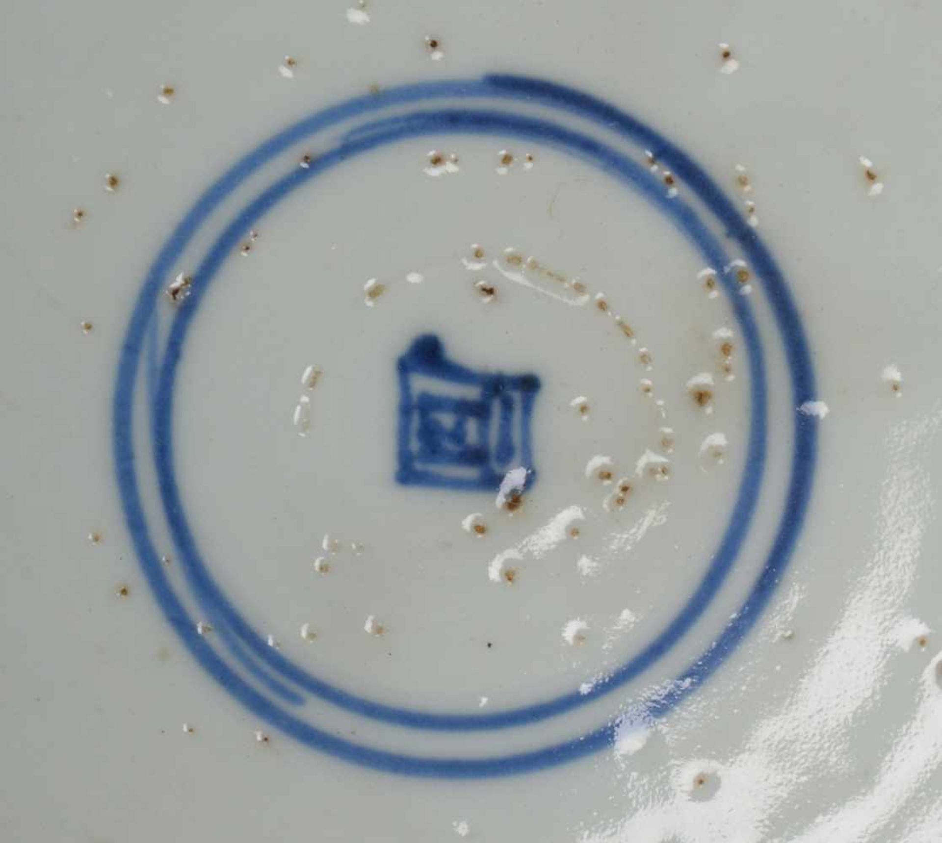 Porzellan-Konvolut, 7 Teile (davon 6x China und 1x Japan): Teller und Schalen, verschiedene - Bild 2 aus 2