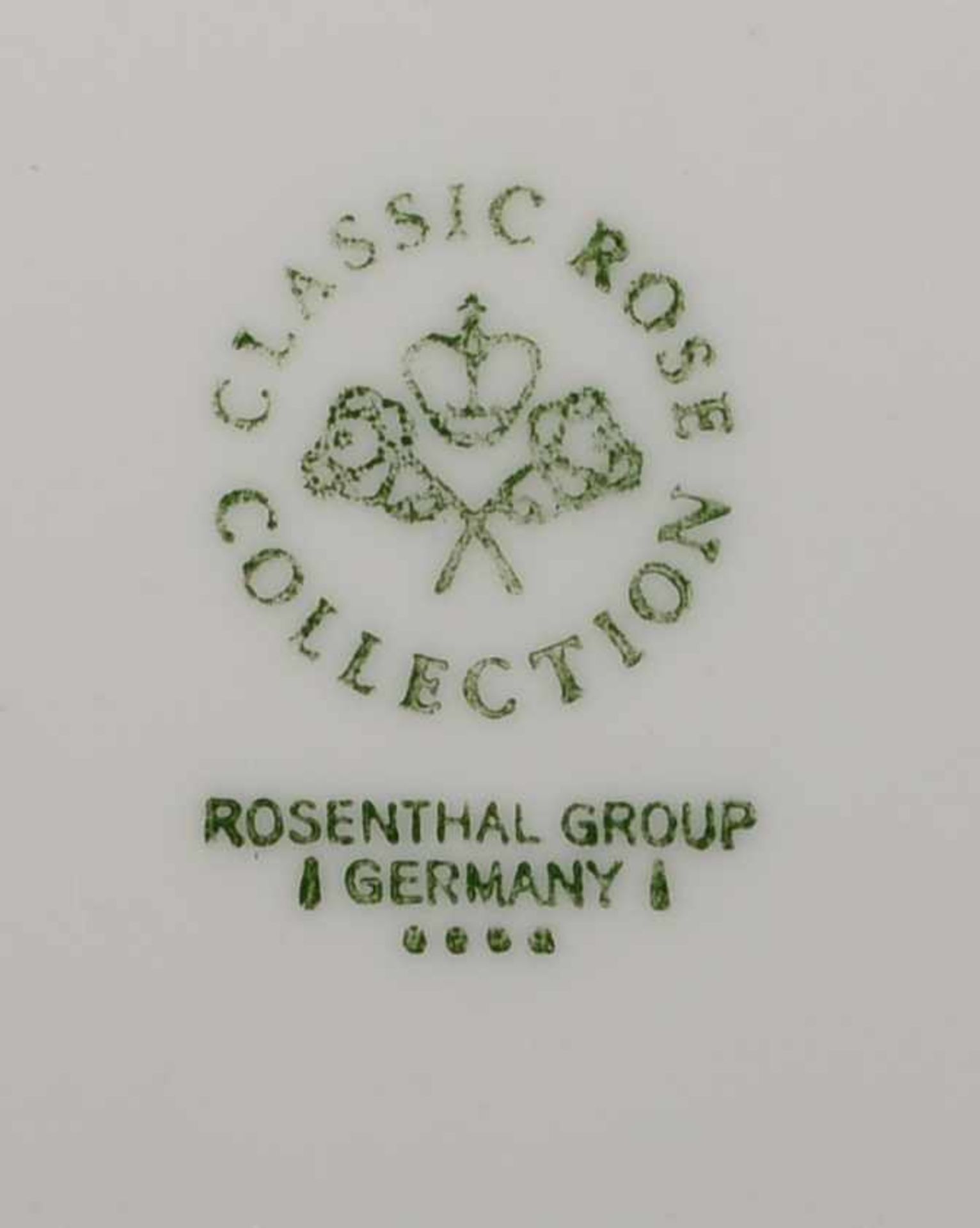 Rosenthal, Teeservice, Form 'Maria Weiß', für 16 Personen, umfassend: 1 Kanne auf Stövchen, 16x - Bild 2 aus 2