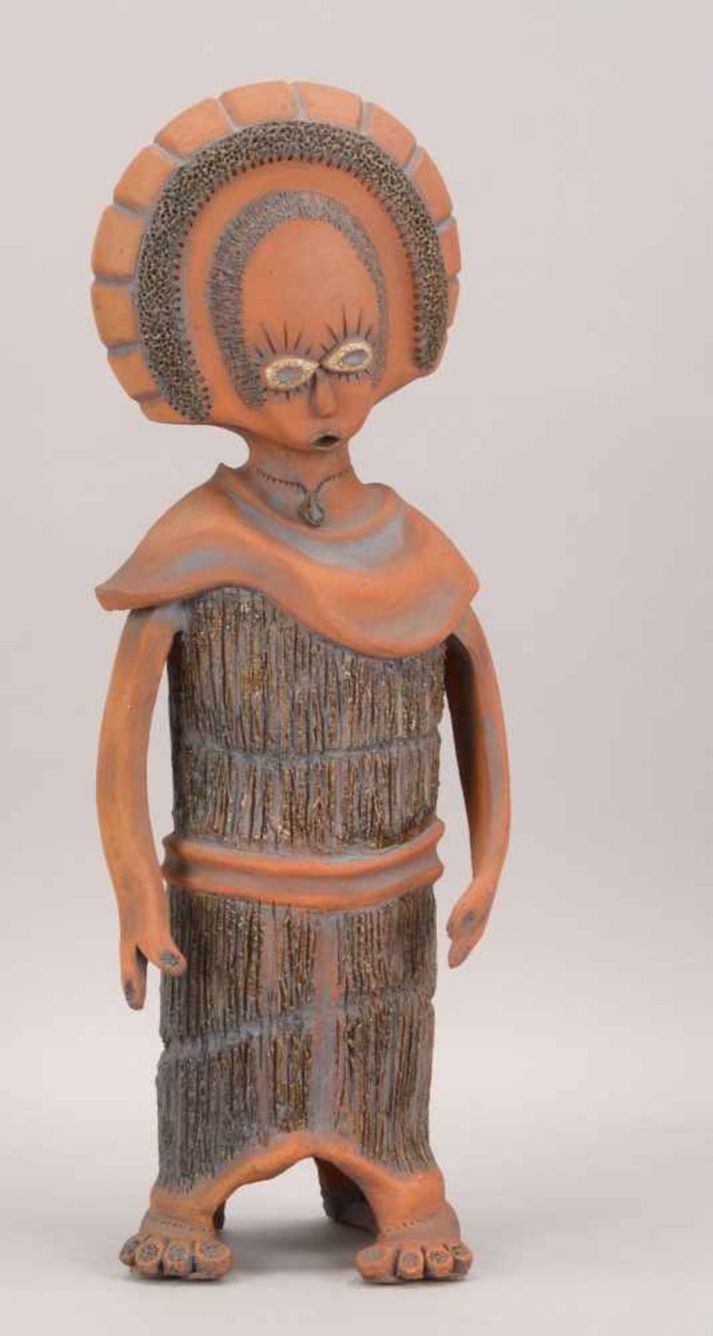 Jenuarrie & Walker, Heather (zeitgenössische Aborigine-Künstlerinnen), Terrakotta-Skulptur, '