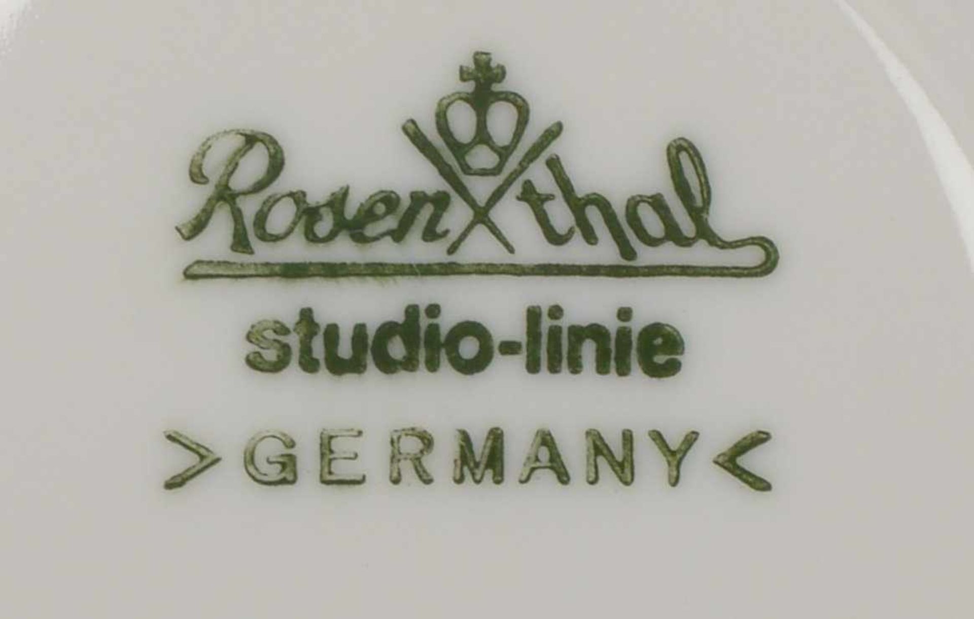 Rosenthal/Studio-Line, Mokkaservice für 12 Personen, mit Mokkakanne, Sahnekännchen und Zuckertopf, - Bild 2 aus 2