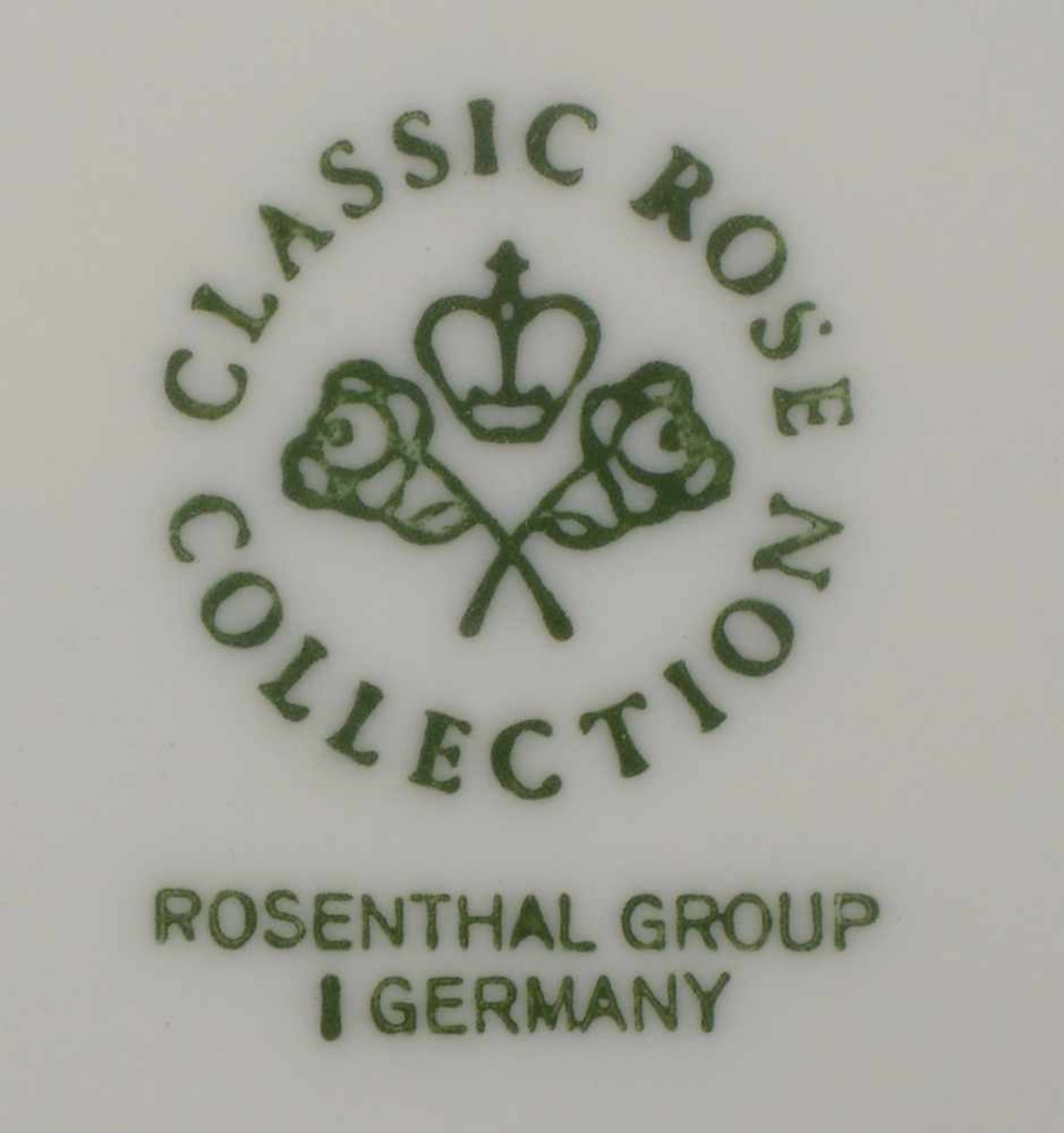 Rosenthal/'Classic Rose', Kaffeeservice, Form 'Sanssouci', mit Reliefdekor und Goldrand, komplett - Bild 2 aus 2