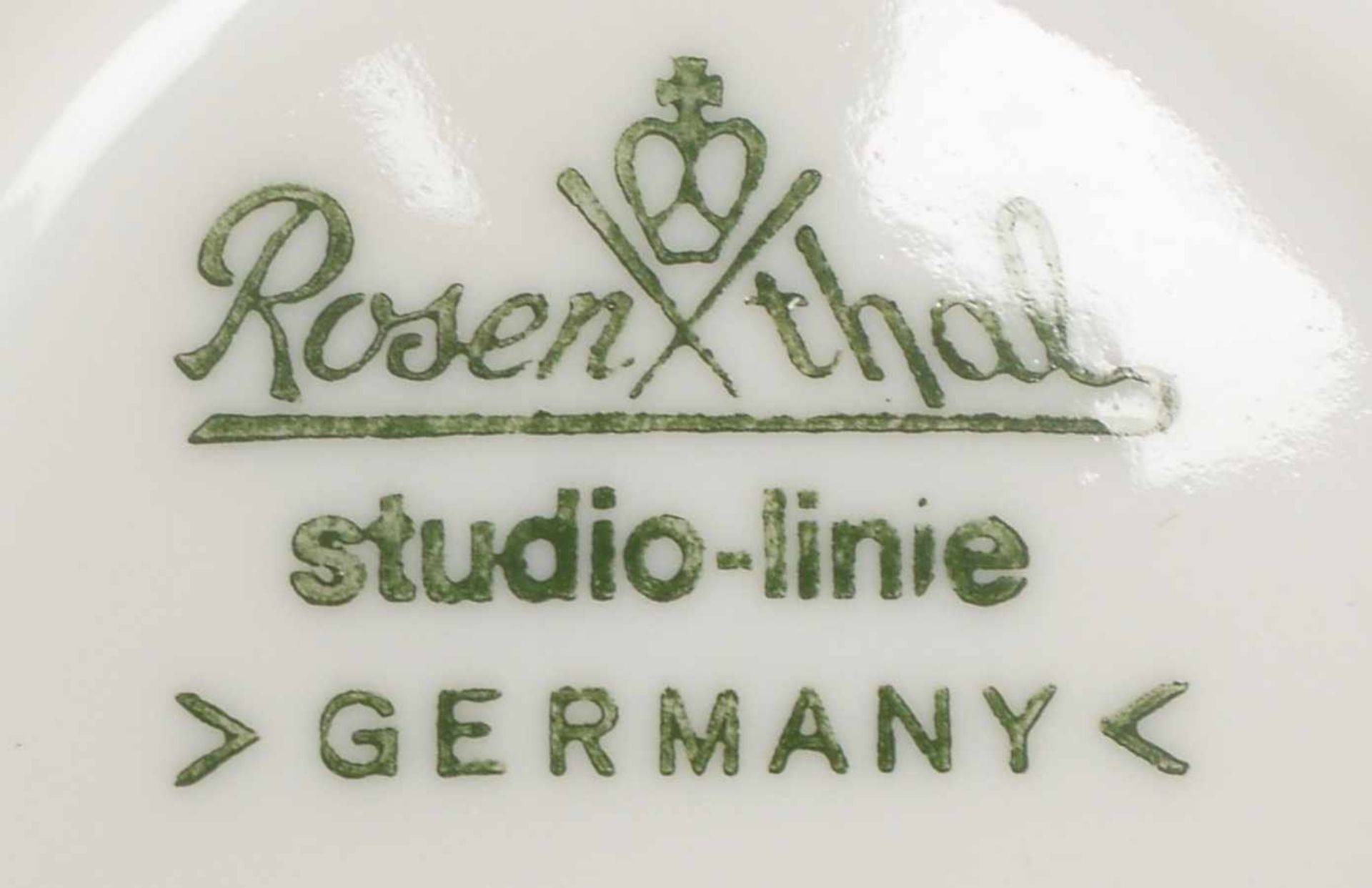 Rosenthal/Studio Line, Speiseservice, für 6 Personen, umfassend: 1 Deckelkanne, 6x Suppentassen mit - Bild 2 aus 2