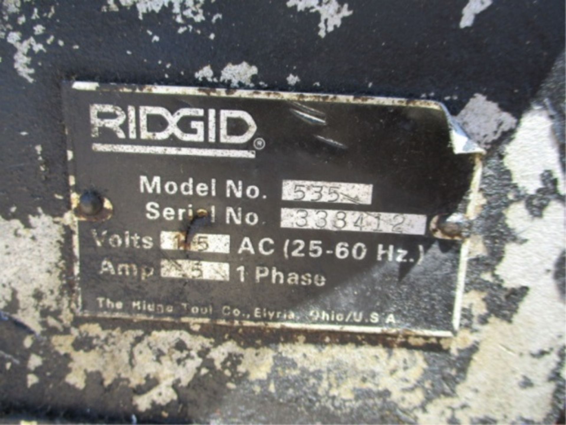 Ridgid 500A Pipe Threader Machine, S/N: 338412 - Image 11 of 12