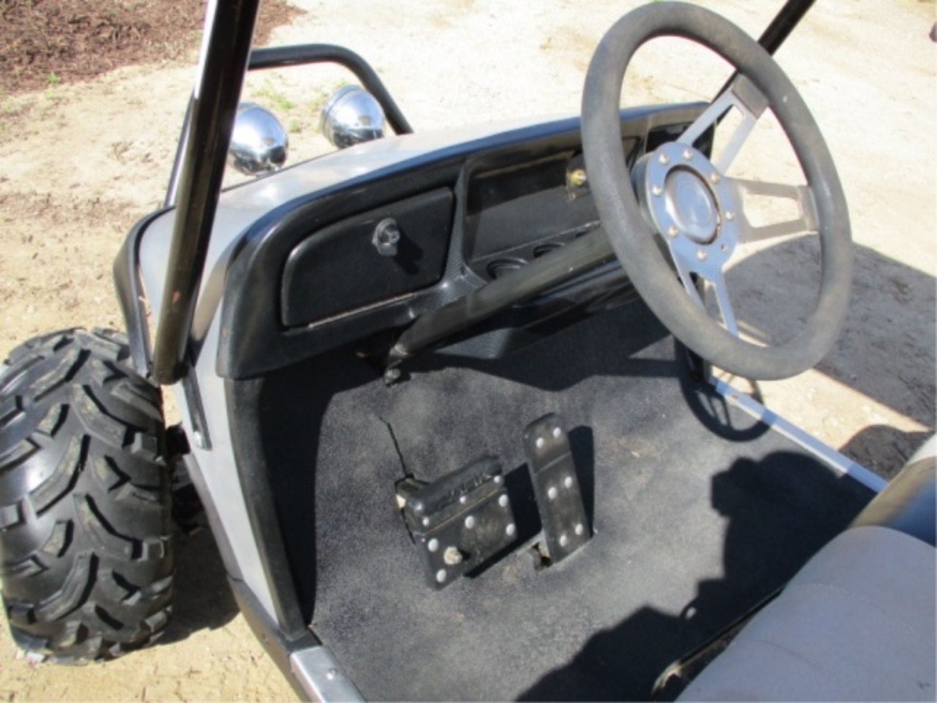 EzGo Golf Cart, 2017 Predator 670cc Gas Engine, Lift Kit, Custom Roll-Cage W/Canopy, S/N: 912224 - Image 15 of 39