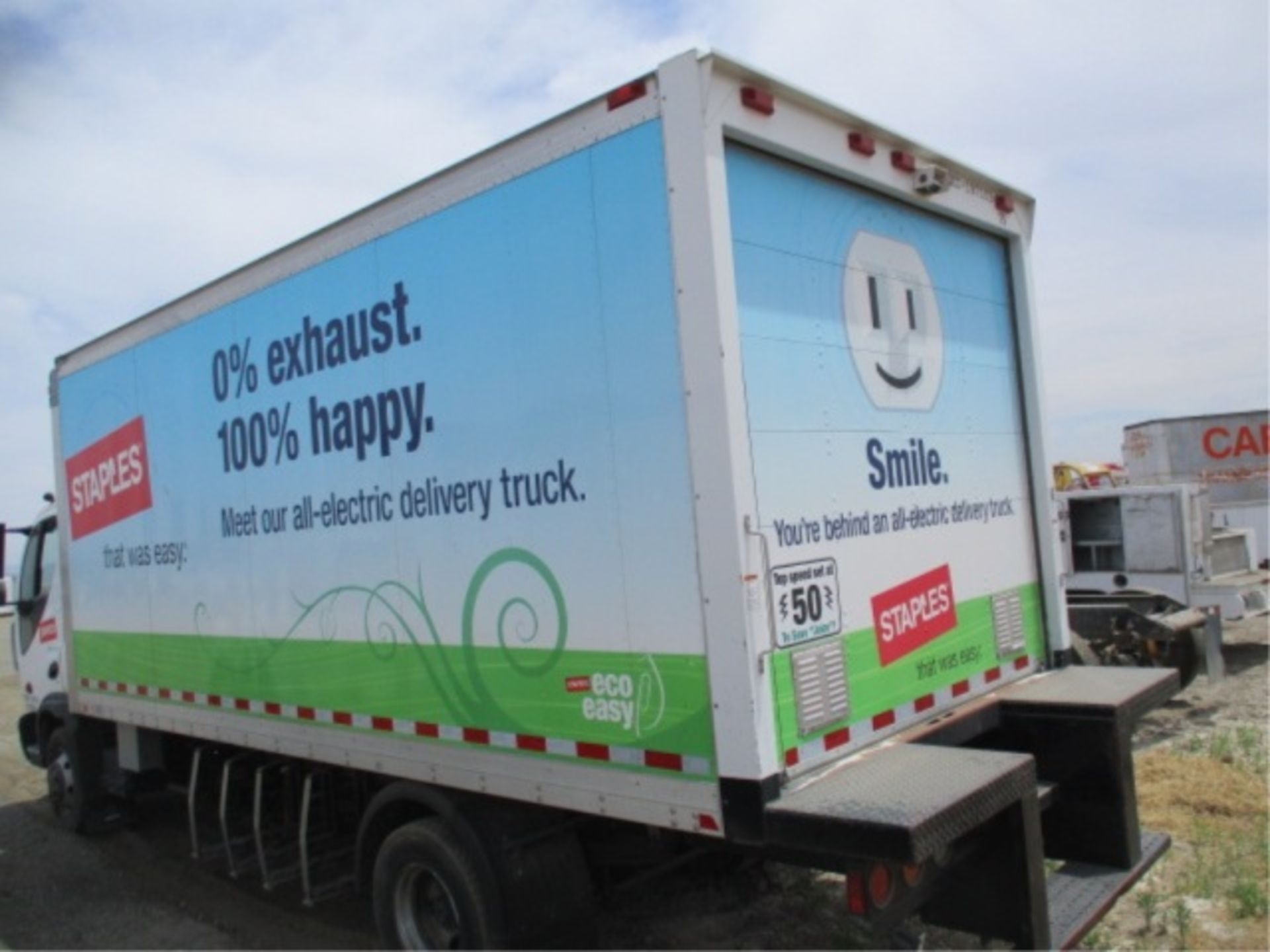 2010 Smith Newton S/A Van Truck, Smith Electric Motor, Automatic, 17' Box, Curb Side Door, Roll-Up - Image 8 of 18