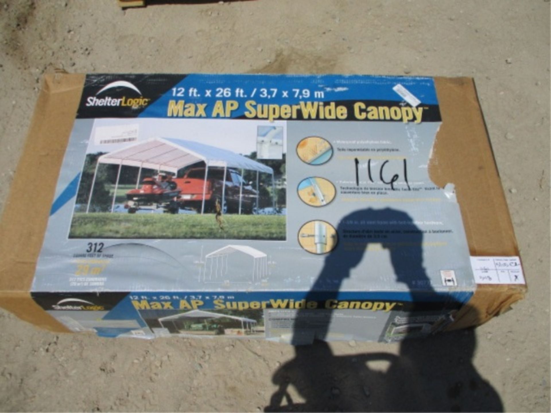 17' x 26' Shelter Logic Max AP Superwide Canopy - Image 9 of 9
