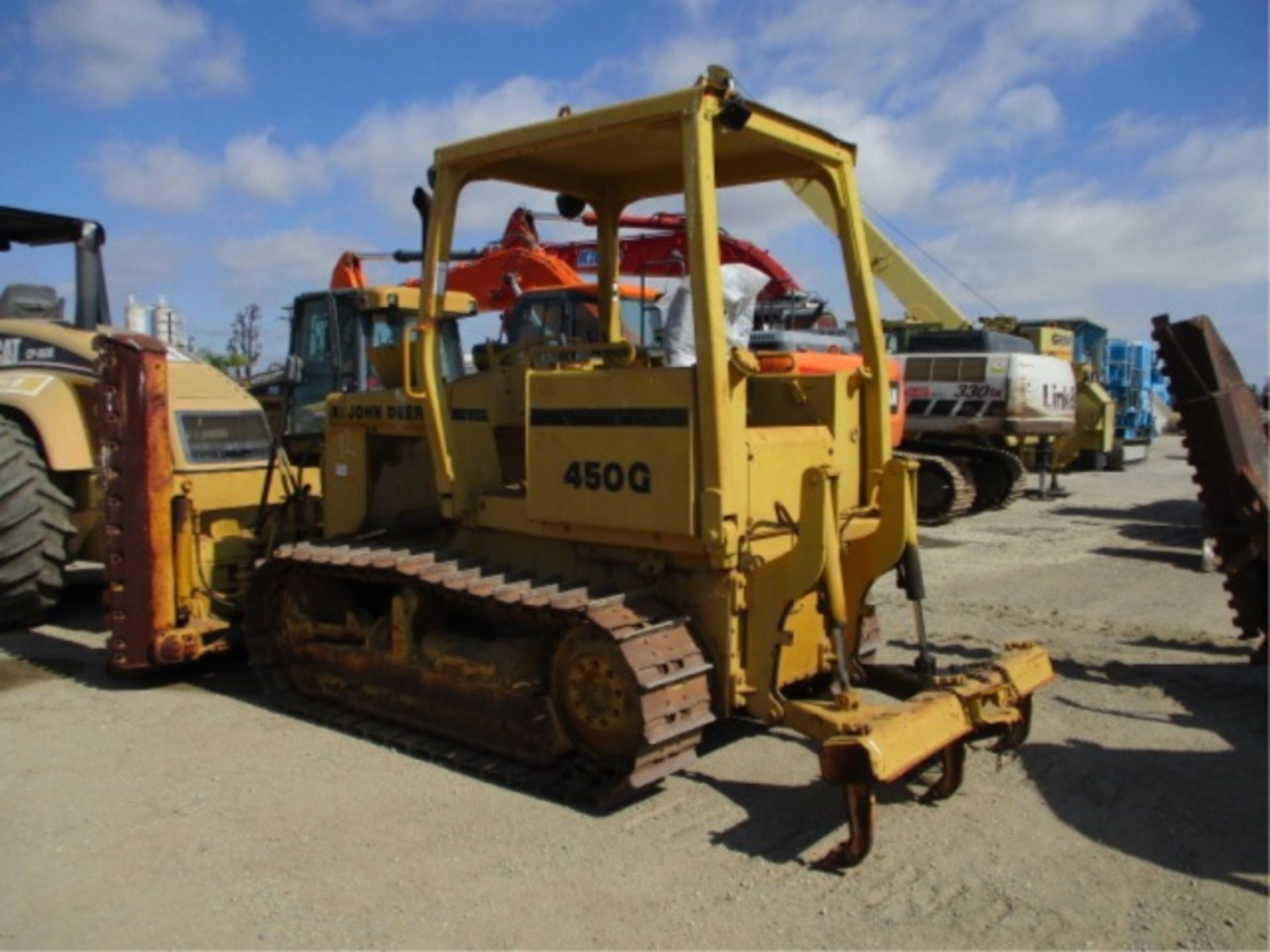 John Deere 450G Crawler Dozer, John Deere Diesel, 6-Way Blade, Dual Slope Boards, M/S Rear Ripper, - Image 12 of 30